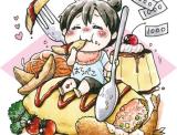 Harapeko Mangaka 3000 Yen Gourmet Nikki